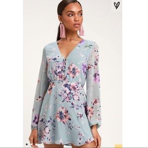 “Always yours” Long sleeve Lulus mini dress